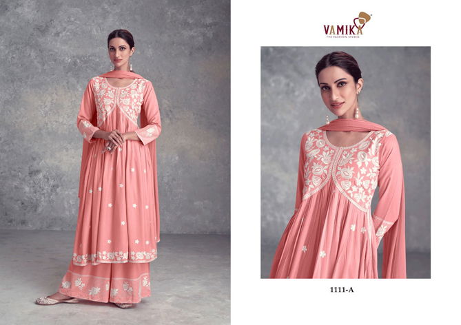 Aadhira Vol 9 By Vamika Heavy Rayon Lakhnavi Readymade Suits Wholesale Market In Surat